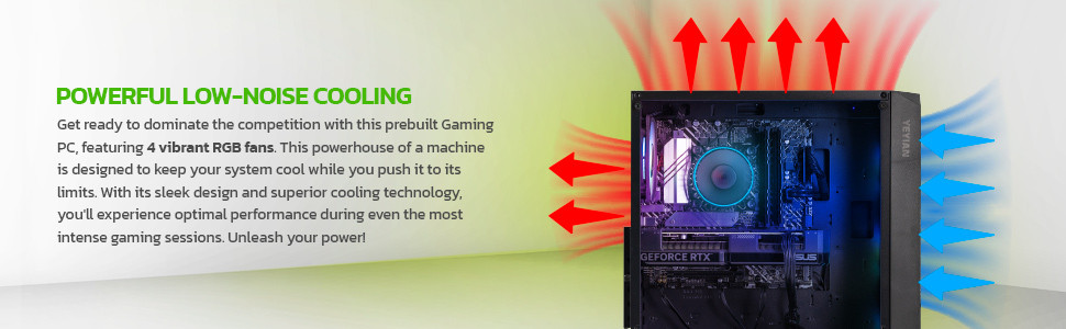 Yeyian Tanto YPI-TA24F0B-3601U Gaming Desktop